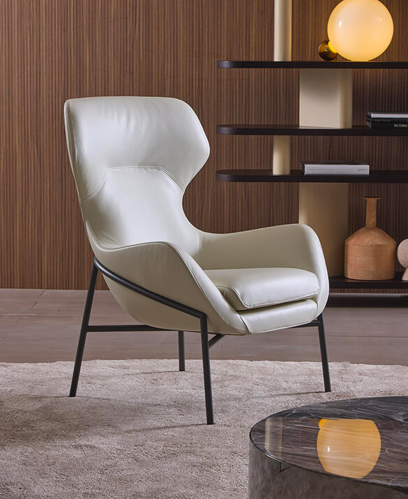 Lomacasa Marelli Brera High Armchair Featured