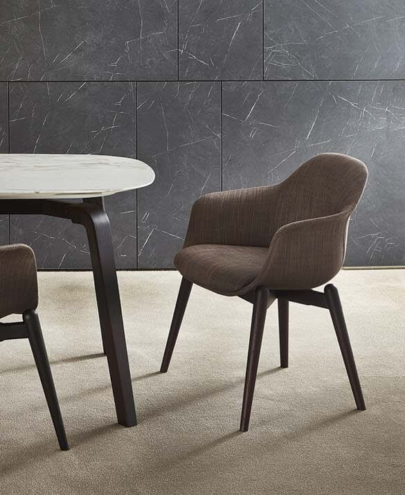 Lomacasa Marelli Chia Wooden Base Chair Featured