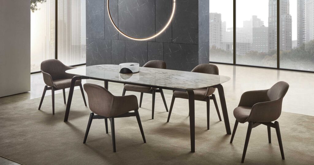 Lomacasa Marelli Chia Wooden Base Chair Hero