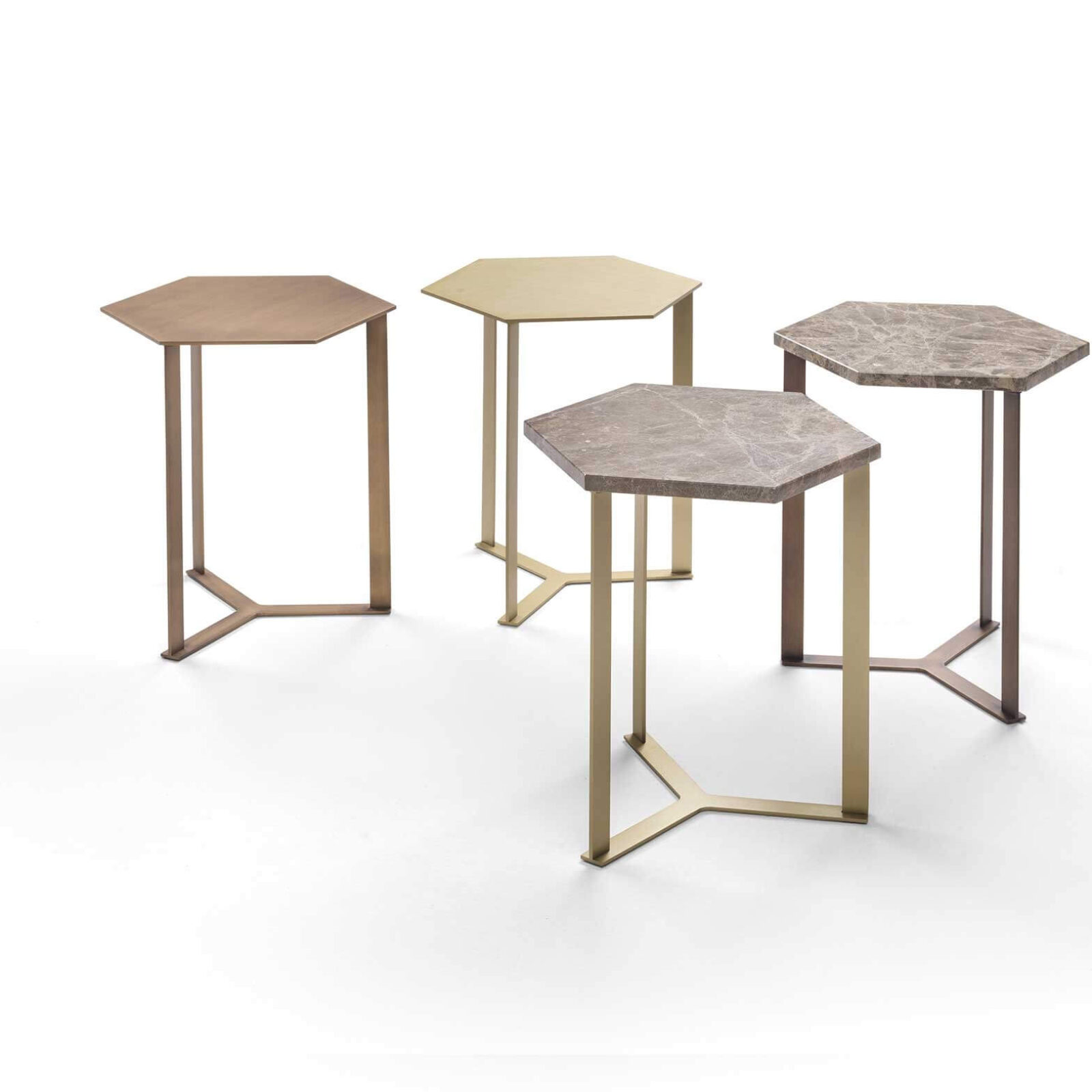 Lomacasa Marelli Clip Hexagonal Coffee Table Gallery 2-4