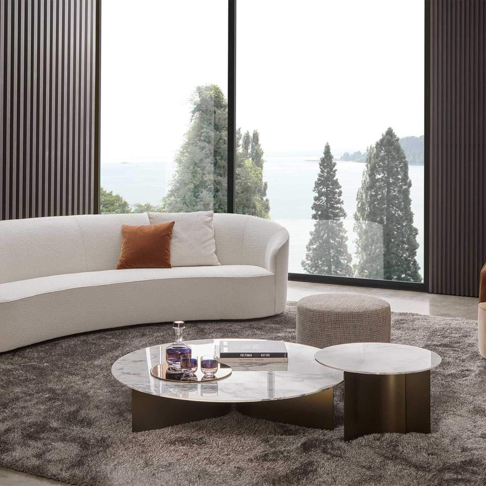 Lomacasa Marelli Wave Coffee Table Gallery 1-10