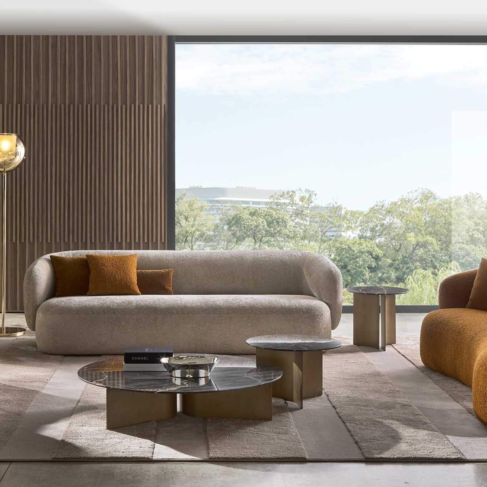 Lomacasa Marelli Wave Coffee Table Gallery 1-4