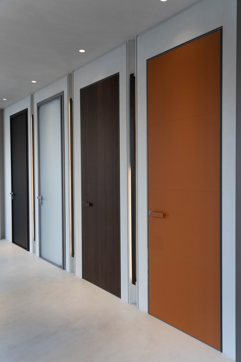 Architectural Doors Porta Doghe Verticali F11